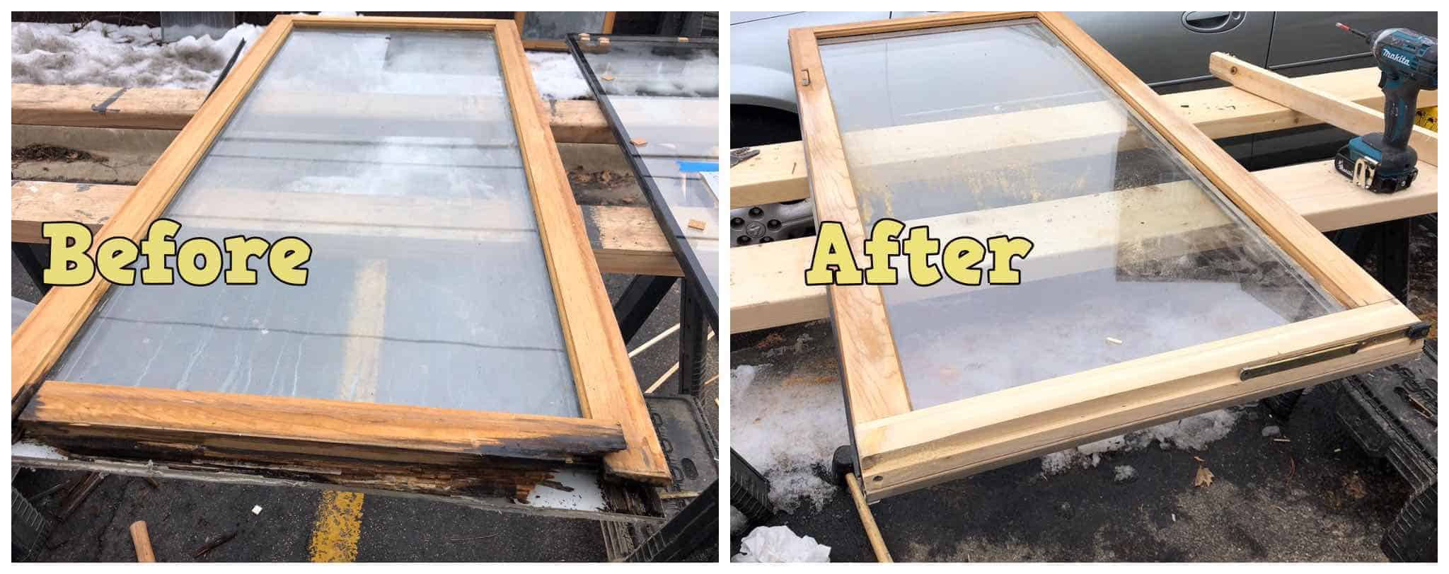 Wood Window Repair Services